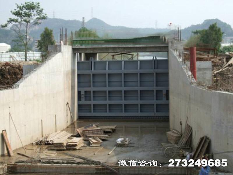 东宝水坝止水闸门